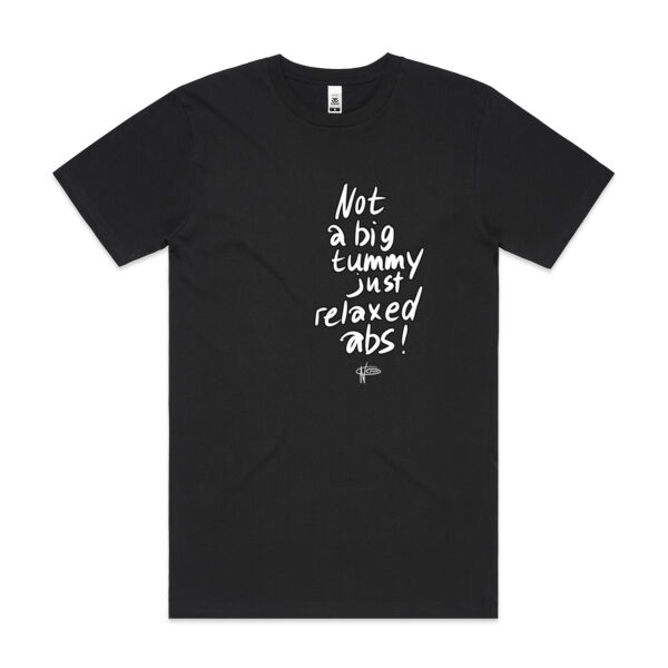 Dad's abs - Mens Block T shirt Thumbnail